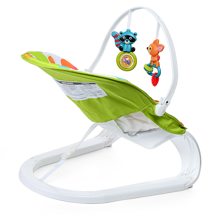 Шезлонг детский 68117 "Яркий мир" в коробке