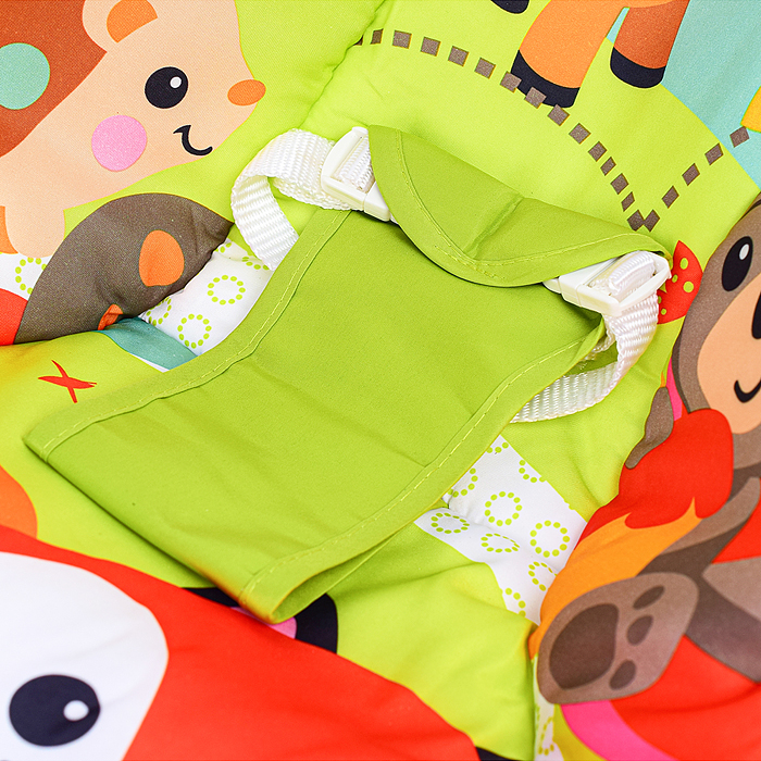 Шезлонг детский 68117 "Яркий мир" в коробке