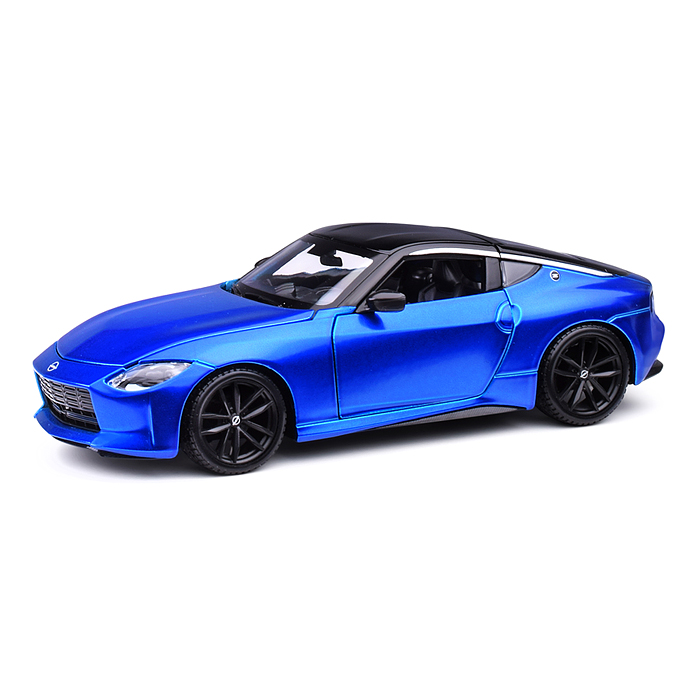 Машинка Die-cast 2023 Nissan Z, 1:24, синяя, открывающиеся двери, Maisto, 32904BU (10013160/151223/3