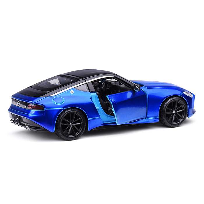 Машинка Die-cast 2023 Nissan Z, 1:24, синяя, открывающиеся двери, Maisto, 32904BU (10013160/151223/3