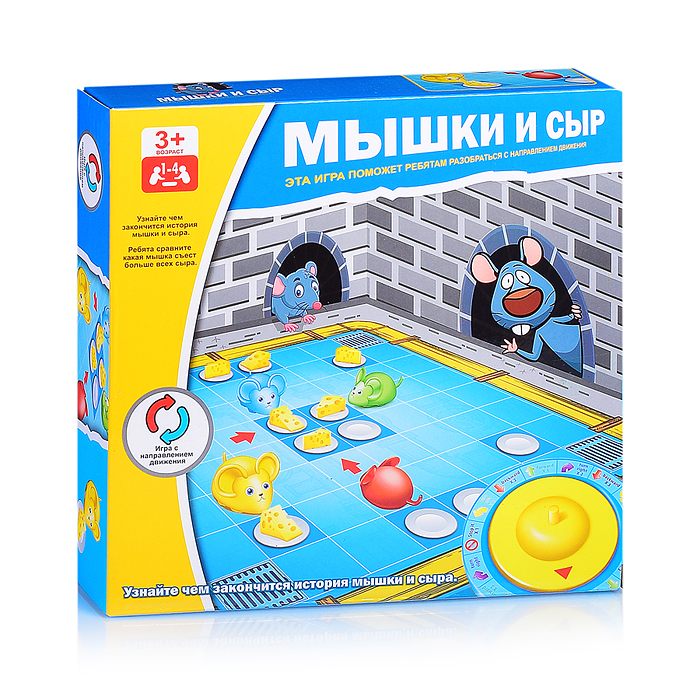 Настольная игра 037 "Мышкин сыр" в коробке
