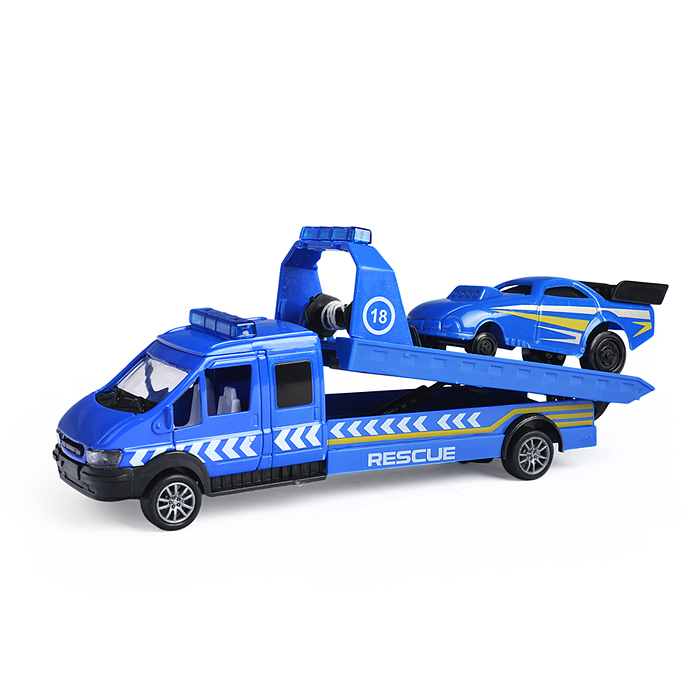 Набор 889-329 "Эвакуатор" с техникой, в коробке