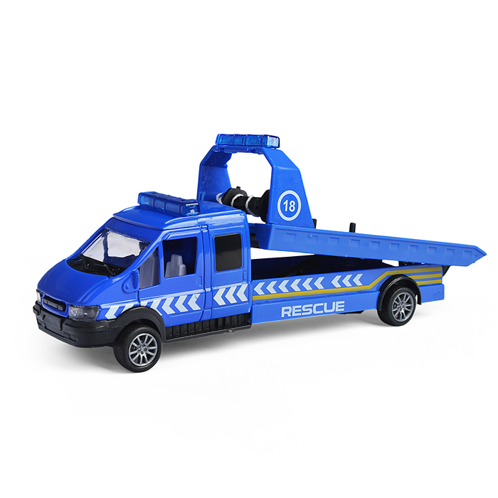 Набор 889-329 "Эвакуатор" с техникой, в коробке