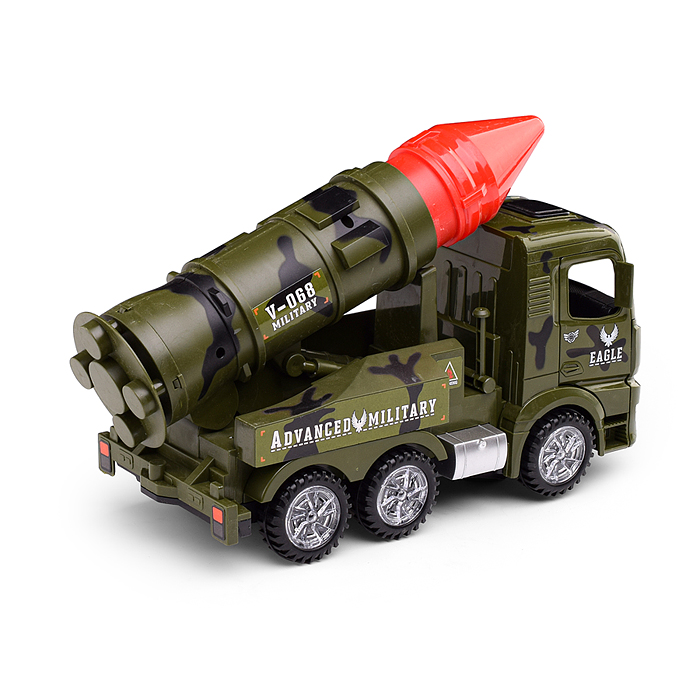 Машина YF3219A "Военная машина с ракетой" в коробке