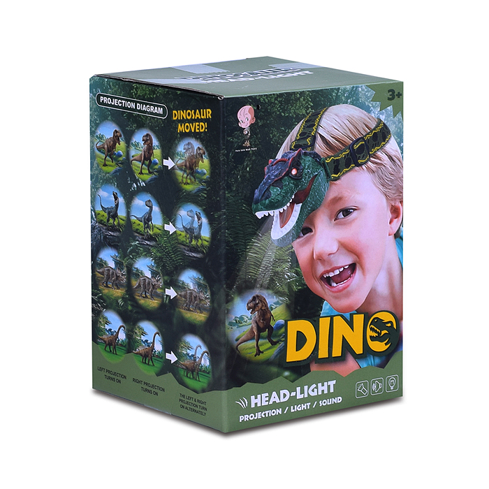 Фонарик 929-288 "Динозавр" в коробке