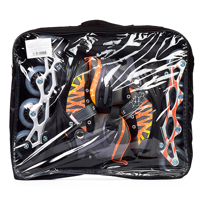 Фото к товару Ролики детские U011000Y размер L, черно-желтые Ролики детские U011000Y размер L, черно-желтые