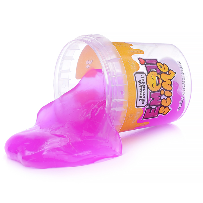Фото к товару Игрушка в наборе модели "Slime Emoji" 120 мл, розовый Игрушка в наборе модели "Slime Emoji" 120 мл, розовый