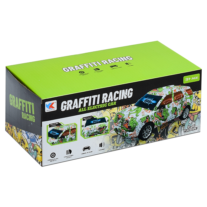 Машина 203-2A "Люкс" на батарейках, в коробке