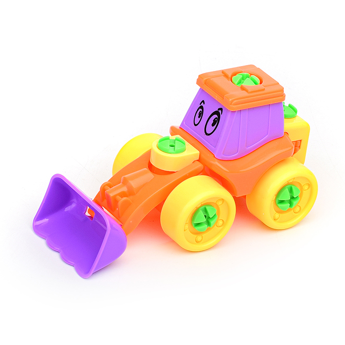 Конструктор 7144 "Спецтехника" в коробке