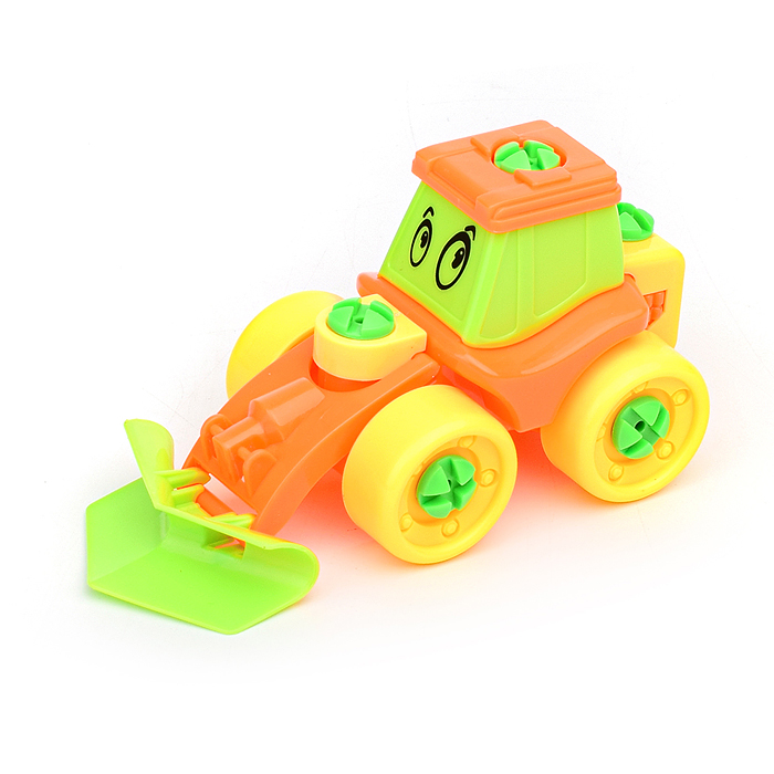 Конструктор 7144 "Спецтехника" в коробке