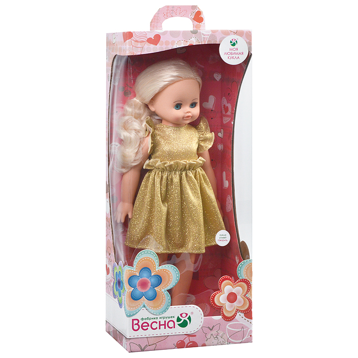 Кукла Алиса яркий стиль 2 со звуком