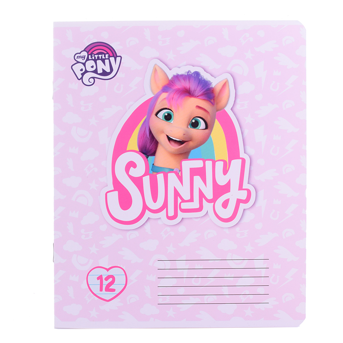 Тетрадь 12л. линия А5 "My Little Pony"