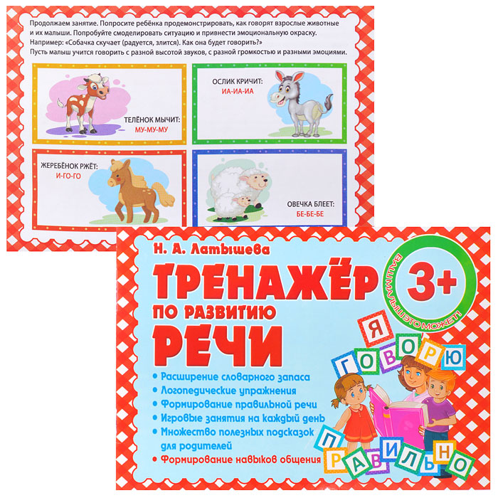Тренажер по развитию речи Тренажер по развитию речи