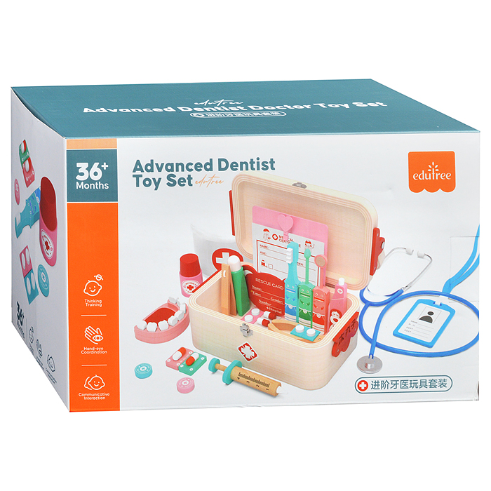 Фото к товару Набор доктора D1842 "Стоматолог" Набор доктора D1842 "Стоматолог"