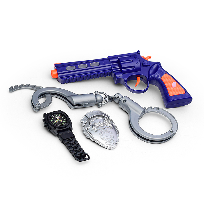 Набор полицейского CH555B-3 "Агент" на батарейках, в коробке