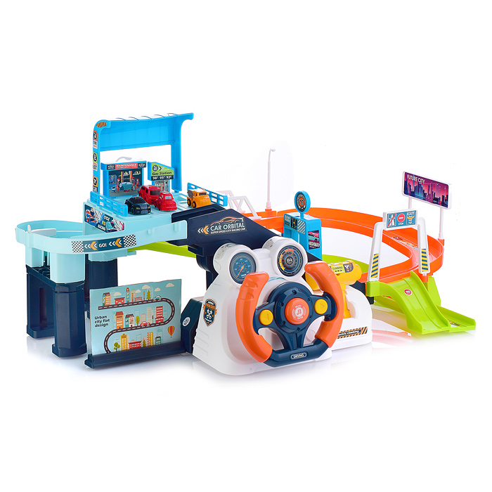 Паркинг T904A "Автостоянка с рулем" в коробке