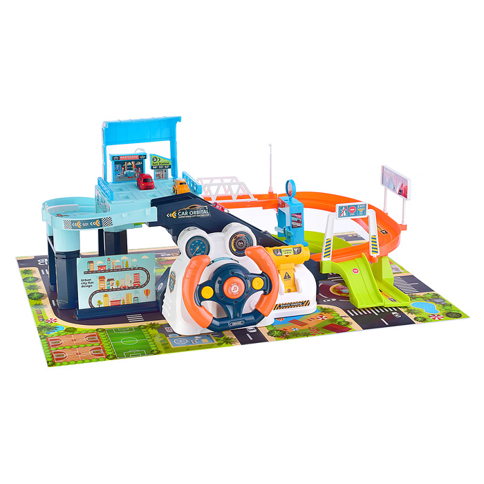 Паркинг T904A "Автостоянка с рулем" в коробке