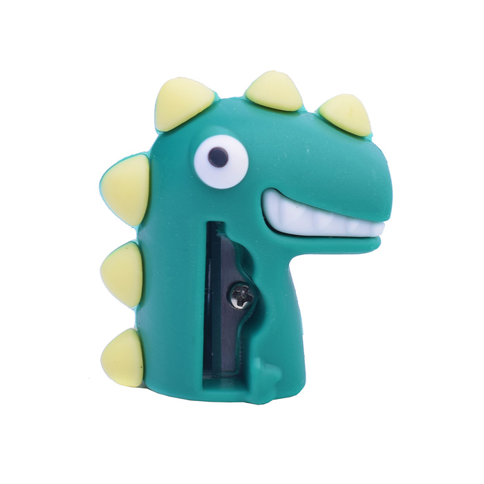 Точилка пластиковая "Динозаврик" 4,5х4см. в дисплее