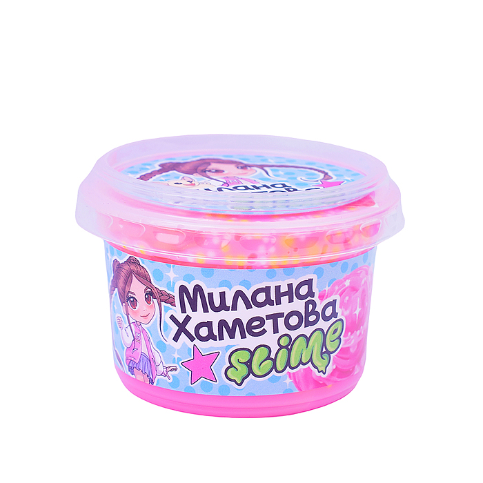 Игрушка для детей слайм Милана Хаметова, розовый