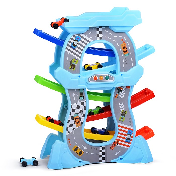 Трек UT0125 "Автокросс" с машинками, в коробке