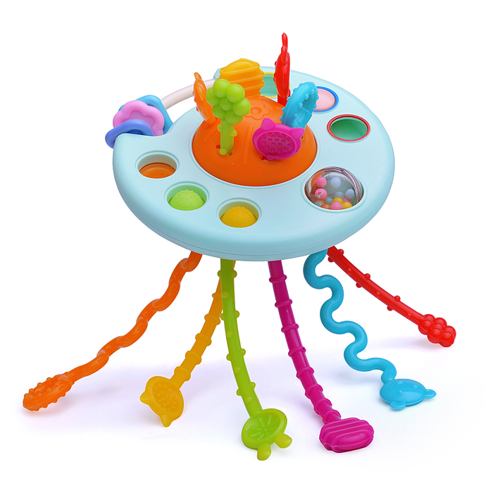 Фото к товару Игрушка развивающая Y0084-3 "Комета" бирюзовая, в коробке Игрушка развивающая Y0084-3 "Комета" бирюзовая, в коробке