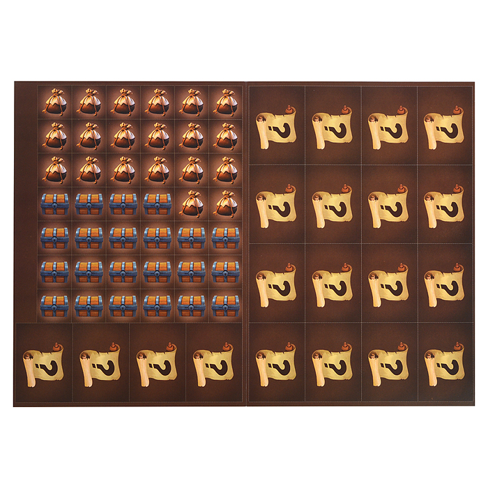 Игра-ходилка с викториной. Тайна пиратского клада. 59,5х42 см.