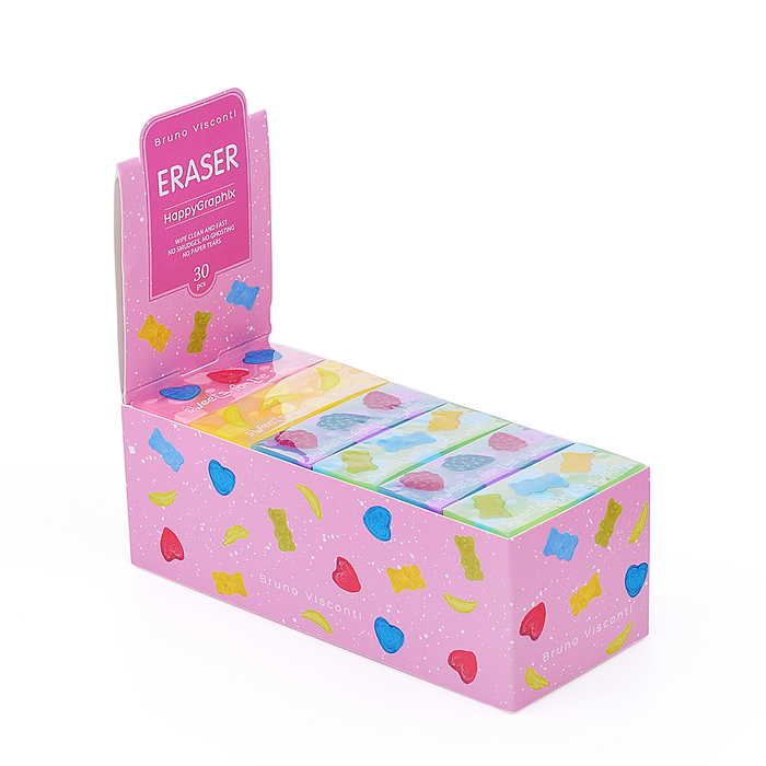 Ластик "HappyGraphix Fresh" (4 вида)