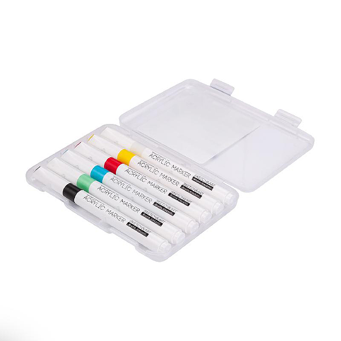 Набор маркеров акриловых "Sketch&Art" 6 цв.