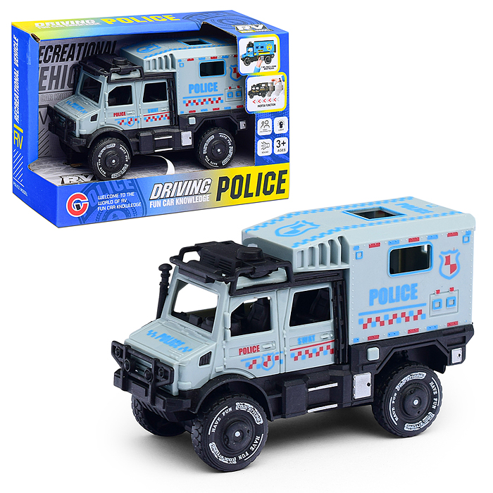 Машина 9896-3C "Полицейский фургон" в коробке