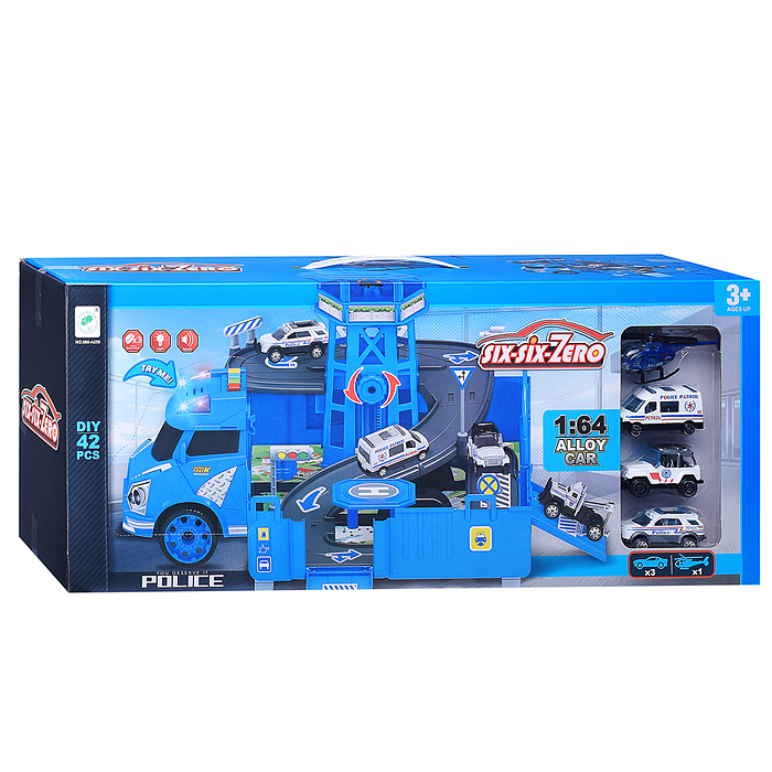 Парковка-машина 660-A259 "Спецслужба" в коробке