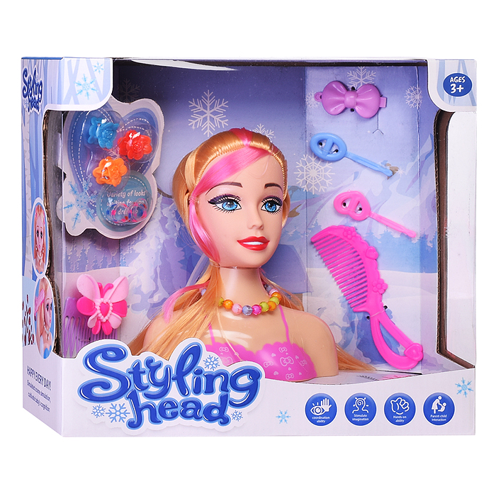 Фото к товару Набор стилист 121-1Z "Стильная прическа" в коробке Набор стилист 121-1Z "Стильная прическа" в коробке