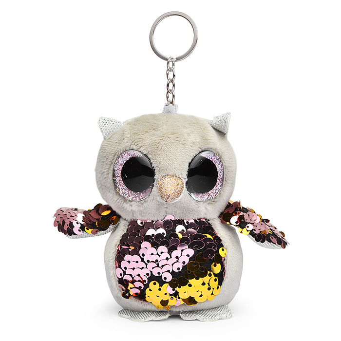 Мягкая игрушка-брелок М1341 "Совушка" 10 см.
