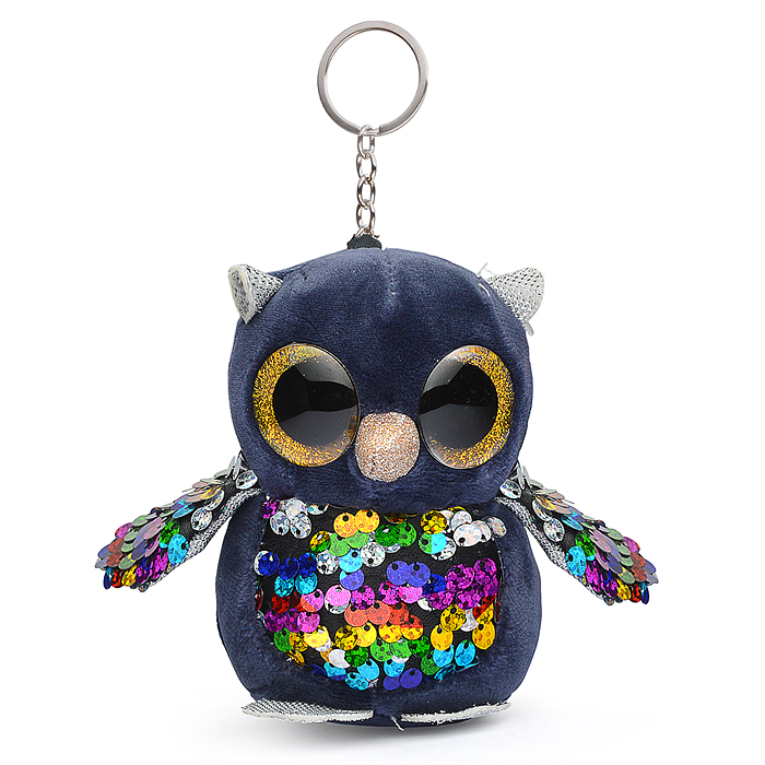 Мягкая игрушка-брелок М1341 "Совушка" 10 см.