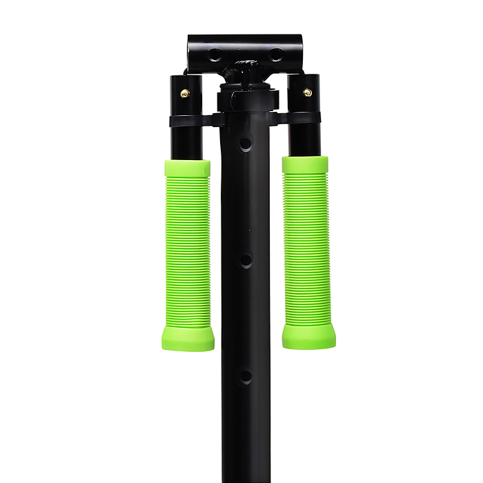 Самокат детский R0201 ROCKET, алюминиевый, колеса PU, 145 мм, зелёный