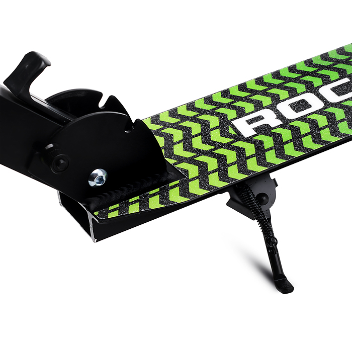 Самокат детский R0201 ROCKET, алюминиевый, колеса PU, 145 мм, зелёный