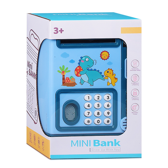 Копилка 5967A "Динозаврики" в коробке