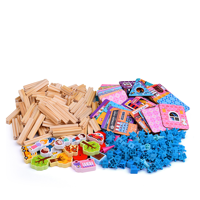 Конструктор D1879 "Строим дом" (278 дет.)