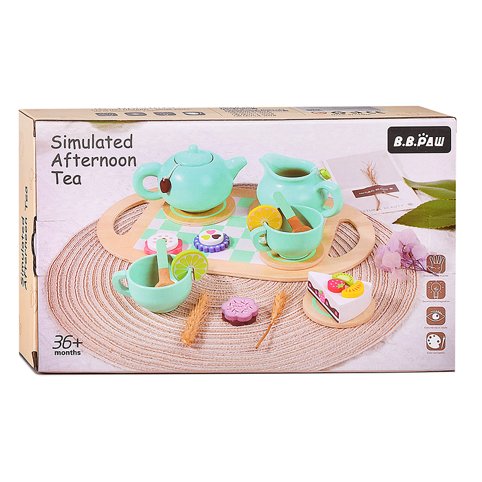 Фото к товару Набор посуды D1908 "Чаепитие" Набор посуды D1908 "Чаепитие"