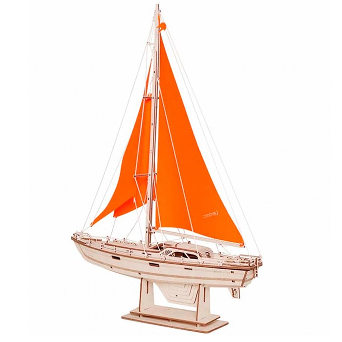 Модель Парусная яхта "Оранжевый бриз"