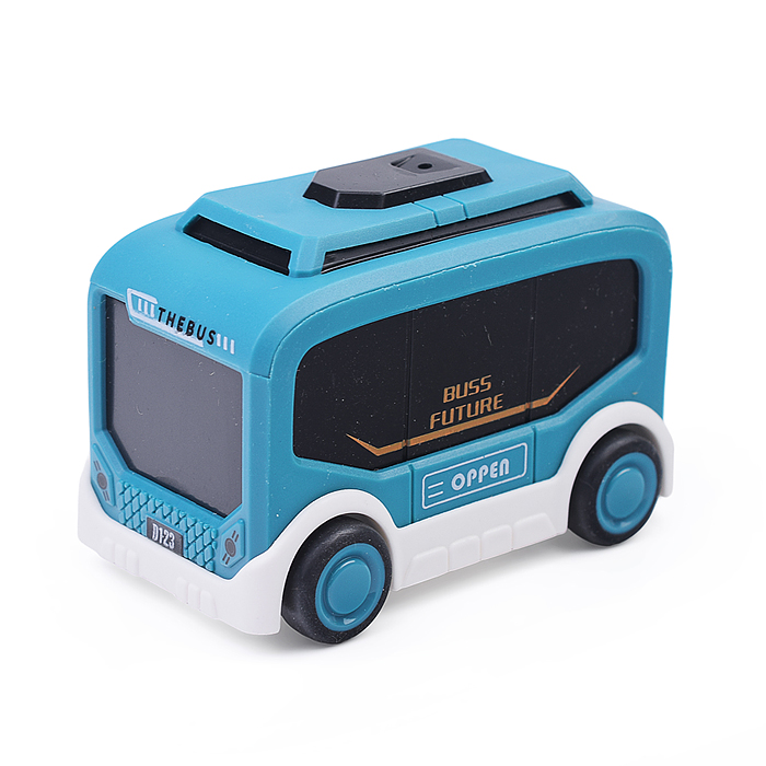 Автобус SY713-39C инерционный "Small team" в ассортименте, в пакете