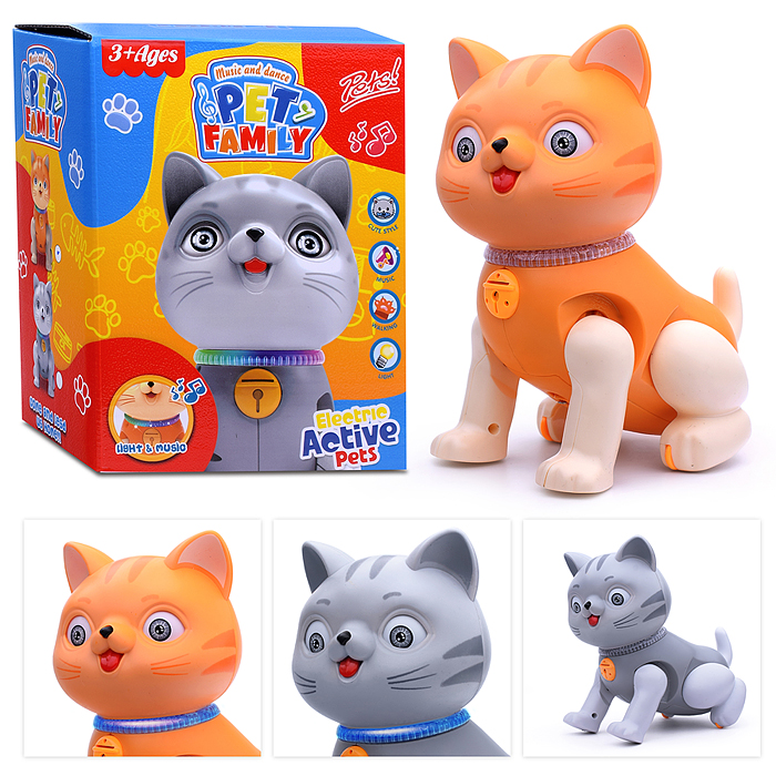 Интерактивная игрушка RS-5168 "Кошка" в коробке
