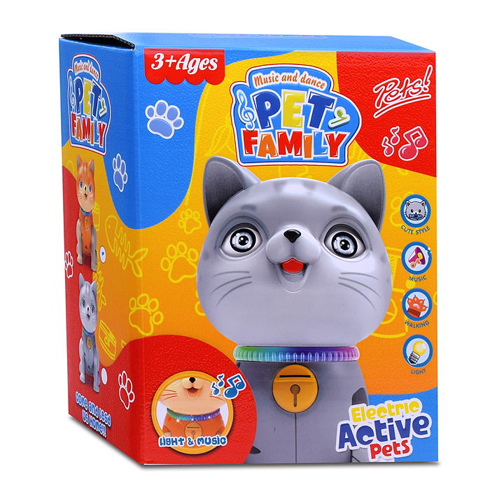 Интерактивная игрушка RS-5168 "Кошка" в коробке