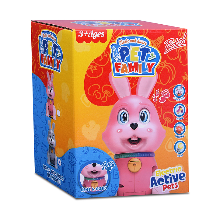 Интерактивная игрушка RS-5169 "Заяц" в коробке