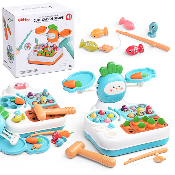 Игра развивающая 688-80 "Cute carrot shape" в коробке