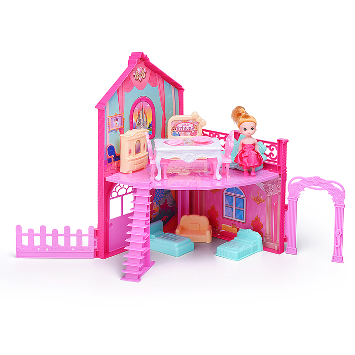 Дом для кукол 556-97 "Пляжный вилла" в коробке