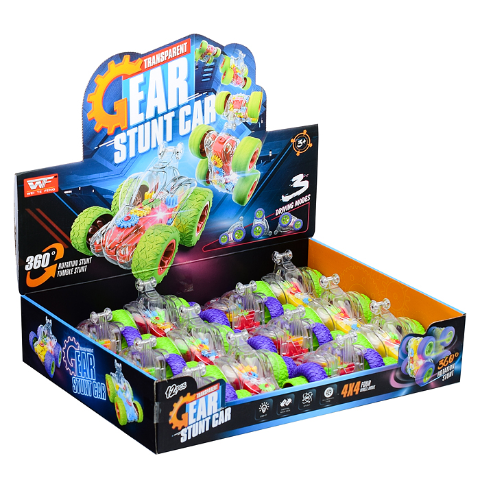 Машина 36789J на батарейках, в коробке