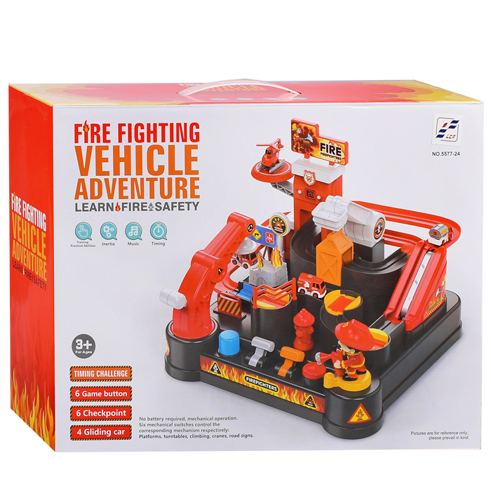 Трек "Пожарная служба" 5577-24 в коробке