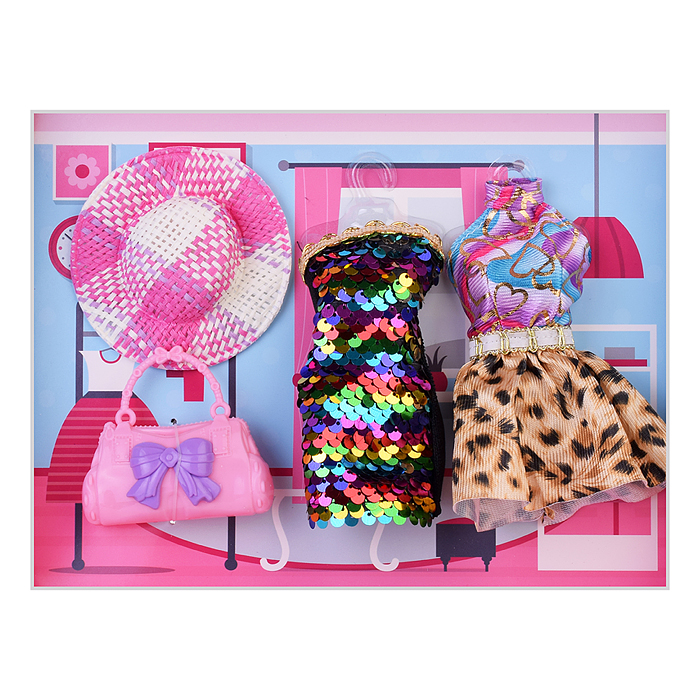 Одежда для кукол 1819-3 "Модница" в коробке