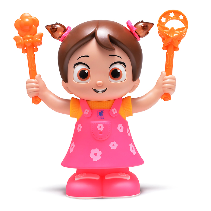 Фото к товару Интерактивная игрушка YJ-3051 "Девочка" на батарейках. в коробке Интерактивная игрушка YJ-3051 "Девочка" на батарейках. в коробке