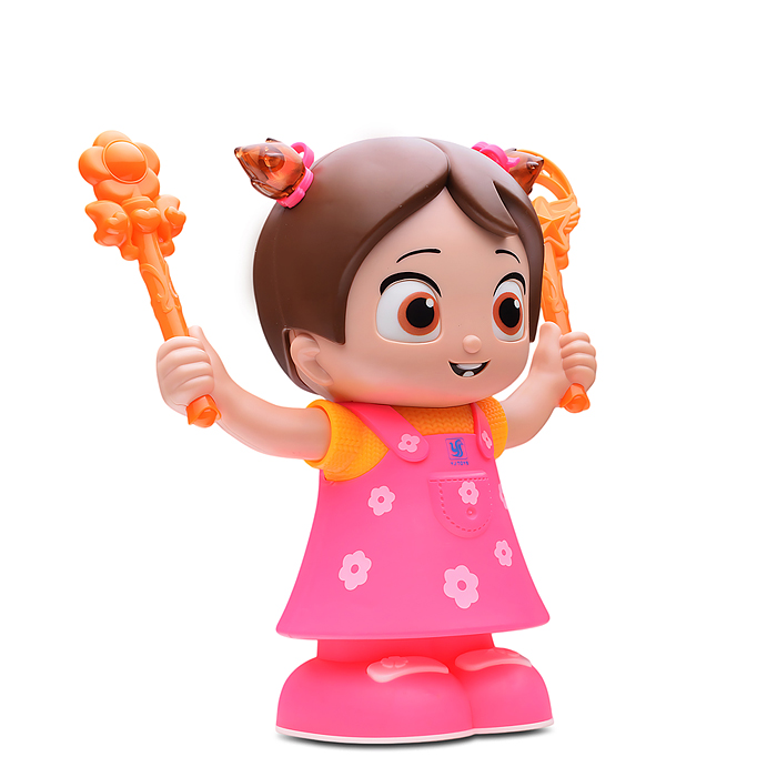 Фото к товару Интерактивная игрушка YJ-3051 "Девочка" на батарейках. в коробке Интерактивная игрушка YJ-3051 "Девочка" на батарейках. в коробке